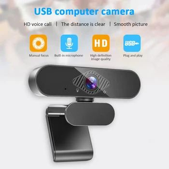 Computer PC Web Camera 1080P HD USB Set Webcam Live Video Built-in Microphone for Household Computer Accessories
Computer PC Web Camera 1080P HD USB Set Webcam Live Video Built-in Microphone for Household Computer Accessories