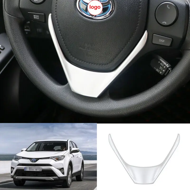Для Toyota RAV4 2014-2016-2019 ABS серебряное рулевое колесо тип U молдинговая крышка отделка автомобильные аксессуары 1 шт.
Для Toyota RAV4 2014-2016-2019 ABS серебряное рулевое колесо тип U молдинговая крышка отделка автомобильные аксессуары 1 шт.