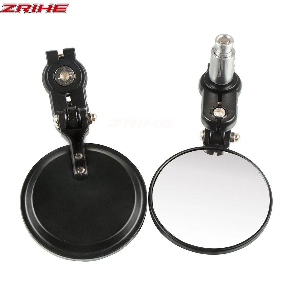 Universal Motorcycle Mirror Aluminum 22mm Handle Bar End Rearview Side Mirrors Motor Accessories FOR Honda CB1300 CBR125R CBF125
Universal Motorcycle Mirror Aluminum 22mm Handle Bar End Rearview Side Mirrors Motor Accessories FOR Honda CB1300 CBR125R CBF125