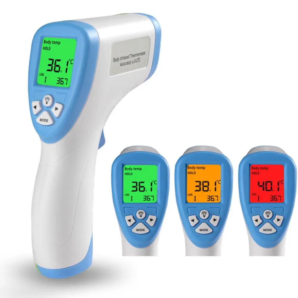 Household Thermometers for Kids Forehead LCD digital display Infrared thermometer Non-contact Body Thermometer with backlight
Household Thermometers for Kids Forehead LCD digital display Infrared thermometer Non-contact Body Thermometer with backlight