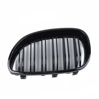 1 Pair Front Kidney Grill For BMW Suitable For BMW 5 Series E60/E61 2003-2009 Practical Gloss Black Accessories
1 Pair Front Kidney Grill For BMW Suitable For BMW 5 Series E60/E61 2003-2009 Practical Gloss Black Accessories