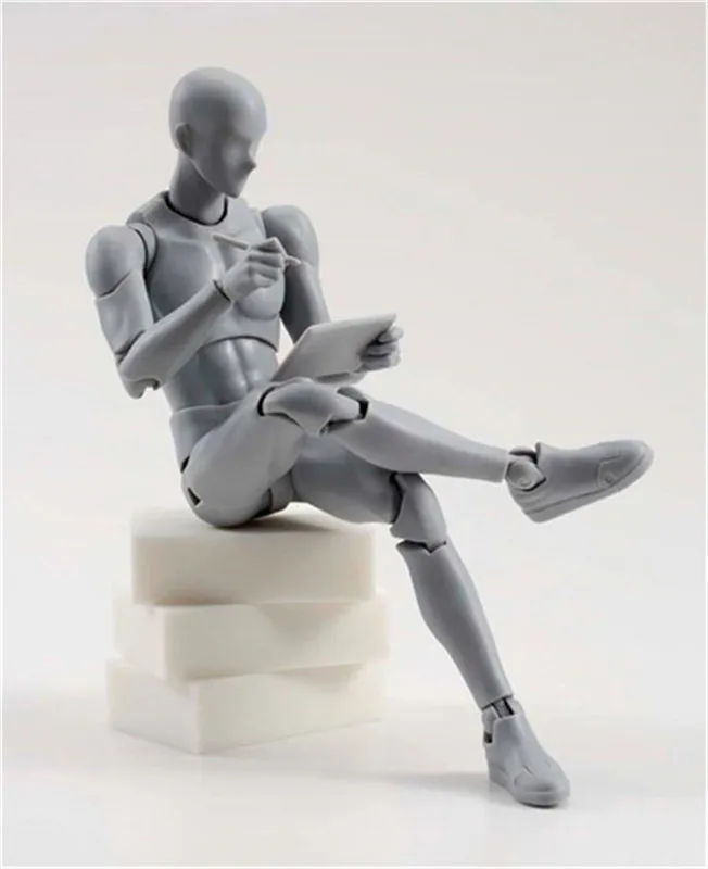 1 Set Drawing Figures For Artists Action Figure Model Human Mannequin Man and Woman Set Action Figure Toys Draw figures figurine