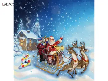 Fairytale Photo Backdrops For Christmas Day Santa Claus Sleigh Elks Gift Photography Backgrounds Custom Camera For Photo Studio
Fairytale Photo Backdrops For Christmas Day Santa Claus Sleigh Elks Gift Photography Backgrounds Custom Camera For Photo Studio