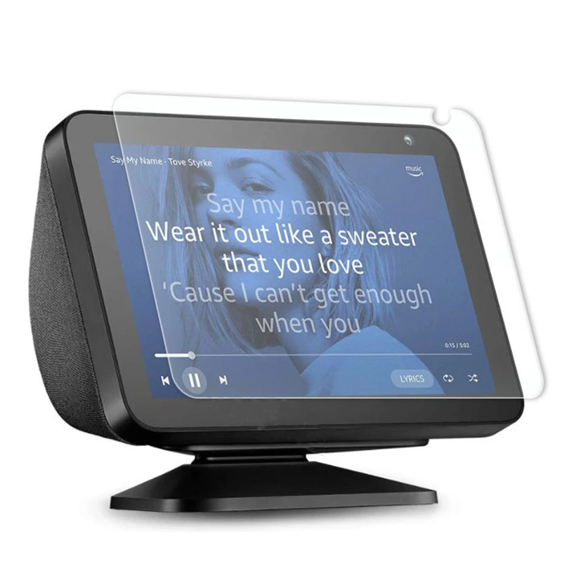 1 шт. защита для экрана с защитой от царапин Amazon Echo Show 8 прочная клейкая HD пленка из