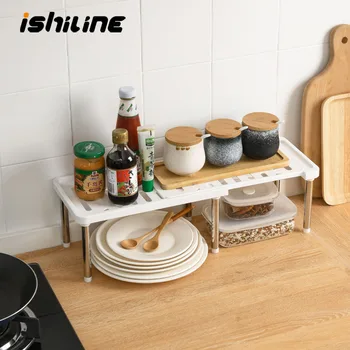 Kitchen Storage Rack Retractable Kitchen Layered Racks Household Single-Layer Spice Rack Cabinets Dish Ffinishing Rack
Kitchen Storage Rack Retractable Kitchen Layered Racks Household Single-Layer Spice Rack Cabinets Dish Ffinishing Rack