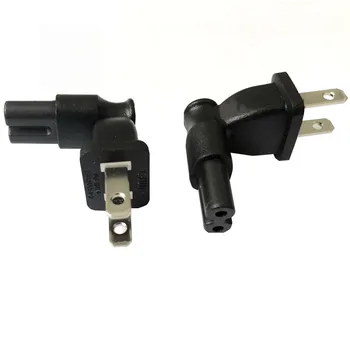 2 Prong US to Eight tail Plug Adapter Right Angle American Standard Charging Power Adapter Plug For Computer
2 Prong US to Eight tail Plug Adapter Right Angle American Standard Charging Power Adapter Plug For Computer