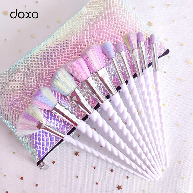 2020 NEW Makeup Brushes Set 10pcs Unicorn Brush Foundation Eyeshadow Powder Blush Blending Brushes Makeup Brush Cosmetic Tools
2020 NEW Makeup Brushes Set 10pcs Unicorn Brush Foundation Eyeshadow Powder Blush Blending Brushes Makeup Brush Cosmetic Tools