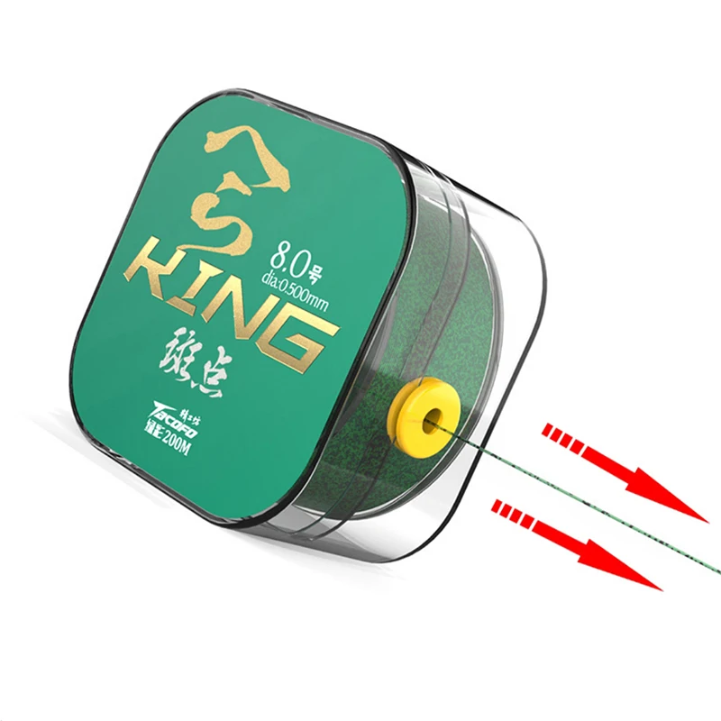 200M Invisible Fluorocarbon Nylon Spotted Fishing Line Imported Precursor Strong Pulling Force Super Soft Tackle 1.7-14.2KG
200M Invisible Fluorocarbon Nylon Spotted Fishing Line Imported Precursor Strong Pulling Force Super Soft Tackle 1.7-14.2KG