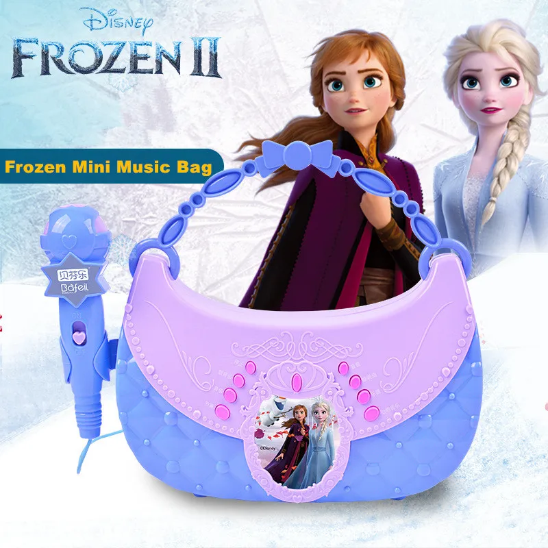 Disney Princess Toys Frozen 2 Elsa Anna Handbag Children'S Amplifier Microphone Music Microphone Ktv Karaoke Singing Toys
Disney Princess Toys Frozen 2 Elsa Anna Handbag Children'S Amplifier Microphone Music Microphone Ktv Karaoke Singing Toys