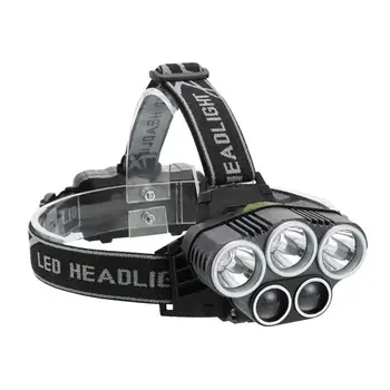 3x T6+2x XPE LED Headlight Fishing Light 6 Modes Rechargeable Head Lamp for Cycling Waterproof Mutifunction Outdoor Flashlight 
3x T6+2x XPE LED Headlight Fishing Light 6 Modes Rechargeable Head Lamp for Cycling Waterproof Mutifunction Outdoor Flashlight