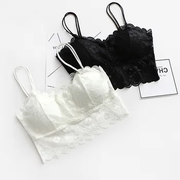 2020 Lace Women Slip Tank Tops Female Sexy Strap Tops Summer Ladies Chiffon Sleeveless See Black White Sexy Women Bra Sweet
2020 Lace Women Slip Tank Tops Female Sexy Strap Tops Summer Ladies Chiffon Sleeveless See Black White Sexy Women Bra Sweet