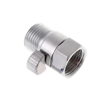 Full Brass G1/2" Flow Quick Control Shut-OFF Valve For Shower Head Hand Water Saver
Full Brass G1/2" Flow Quick Control Shut-OFF Valve For Shower Head Hand Water Saver