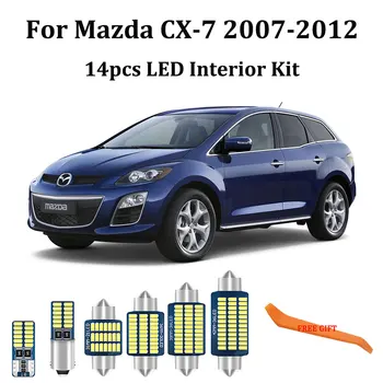 14 Pcs White Canbus led Car interior lights Package Kit for Mazda CX-7 CX7 2007 - 2010 2011 2012 led interior Dome Trunk lights
14 Pcs White Canbus led Car interior lights Package Kit for Mazda CX-7 CX7 2007 - 2010 2011 2012 led interior Dome Trunk lights