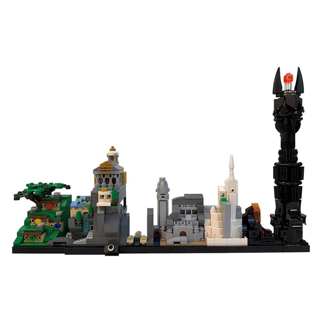 730Pcs MOC Skyline Architecture Bricks Model DIY Small Particle Building Block Stem Toy Gift
730Pcs MOC Skyline Architecture Bricks Model DIY Small Particle Building Block Stem Toy Gift