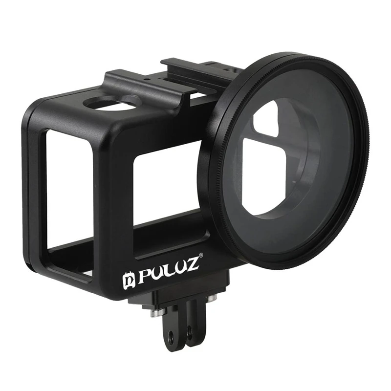 Hot 3C-Puluz Housing Shell Cnc Aluminum Alloy Protective Cage Case With 52Mm Uv Lens For Dji Osmo Action Camera Accessories
Hot 3C-Puluz Housing Shell Cnc Aluminum Alloy Protective Cage Case With 52Mm Uv Lens For Dji Osmo Action Camera Accessories