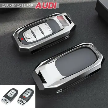 1Pcs Luxury Zinc Alloy Car Smart Key Fob Case Cover Key Holder With Keychain For Audi A3 A4 A5 A6 A7 A8
1Pcs Luxury Zinc Alloy Car Smart Key Fob Case Cover Key Holder With Keychain For Audi A3 A4 A5 A6 A7 A8