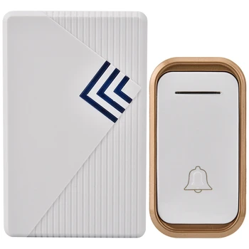 Security Doorbell Home Wireless Doorbells Waterproof Battery-Operated Smart Doorbell With Transmitter And Receiver
Security Doorbell Home Wireless Doorbells Waterproof Battery-Operated Smart Doorbell With Transmitter And Receiver