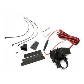 Dual USB Motorcycle Handlebar Charge Adapter Waterproof Power Supply Socket
Dual USB Motorcycle Handlebar Charge Adapter Waterproof Power Supply Socket
