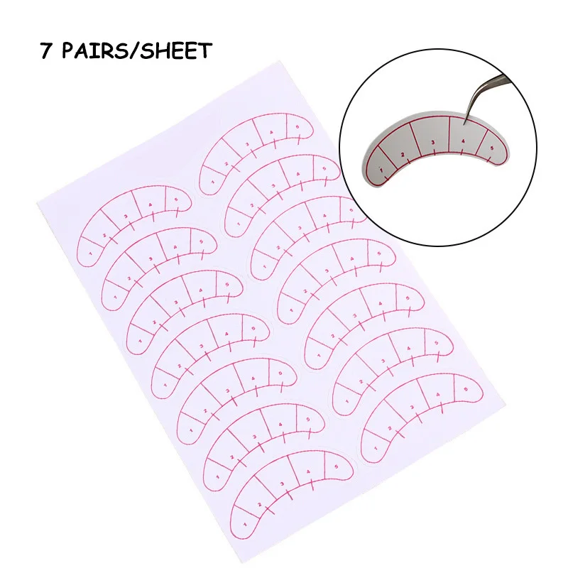 7 pairs Eye Tips Sticker Paper Patches 3D Eyelash Under Eye Pads Lash Eyelash Extension Practice Wraps Makeup Tools
7 pairs Eye Tips Sticker Paper Patches 3D Eyelash Under Eye Pads Lash Eyelash Extension Practice Wraps Makeup Tools