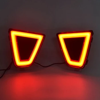 Car Multi-Functions LED Rear Bumper Light Fog Lamp Brake Light Reflector for Honda Fit Jazz 2014 - 2016
Car Multi-Functions LED Rear Bumper Light Fog Lamp Brake Light Reflector for Honda Fit Jazz 2014 - 2016