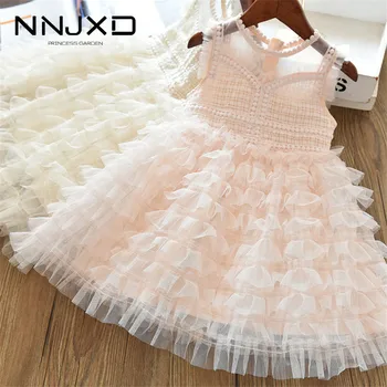 2020 Brand Girls Summer Dress Light Pink Kids Baby Girl Fairy Puffy Layered Dress Lace Wedding Dresses 3-8Y Princess Party Gown
2020 Brand Girls Summer Dress Light Pink Kids Baby Girl Fairy Puffy Layered Dress Lace Wedding Dresses 3-8Y Princess Party Gown