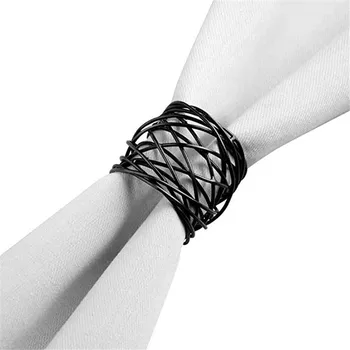 6pcs Napkin Rings Round Mesh Holder Metal Towel Ring for Hotel Wedding Dinner Parties Everyday Use Table Decoration
6pcs Napkin Rings Round Mesh Holder Metal Towel Ring for Hotel Wedding Dinner Parties Everyday Use Table Decoration