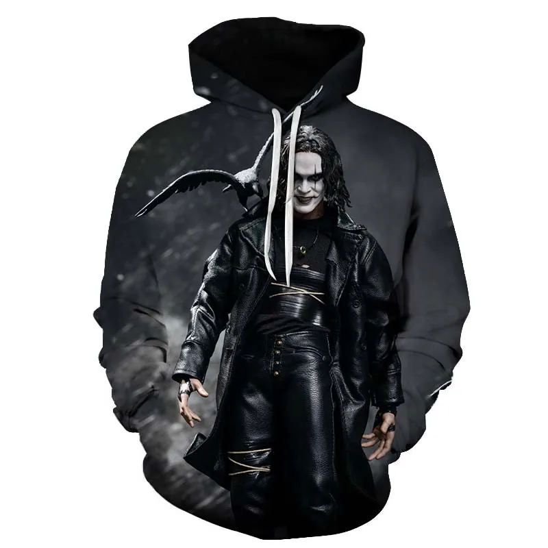 Fall Winter Popular Hooded Pullovers Hoodies Latest Fashion Clown And Eagle Funny 3D Print Men Sweatshirt Black Sports Outwear
Fall Winter Popular Hooded Pullovers Hoodies Latest Fashion Clown And Eagle Funny 3D Print Men Sweatshirt Black Sports Outwear