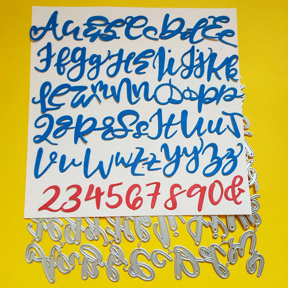 New 26 letters and numbers metal cutting die mould scrapbook decoration embossed photo album decoration card making DIY
New 26 letters and numbers metal cutting die mould scrapbook decoration embossed photo album decoration card making DIY