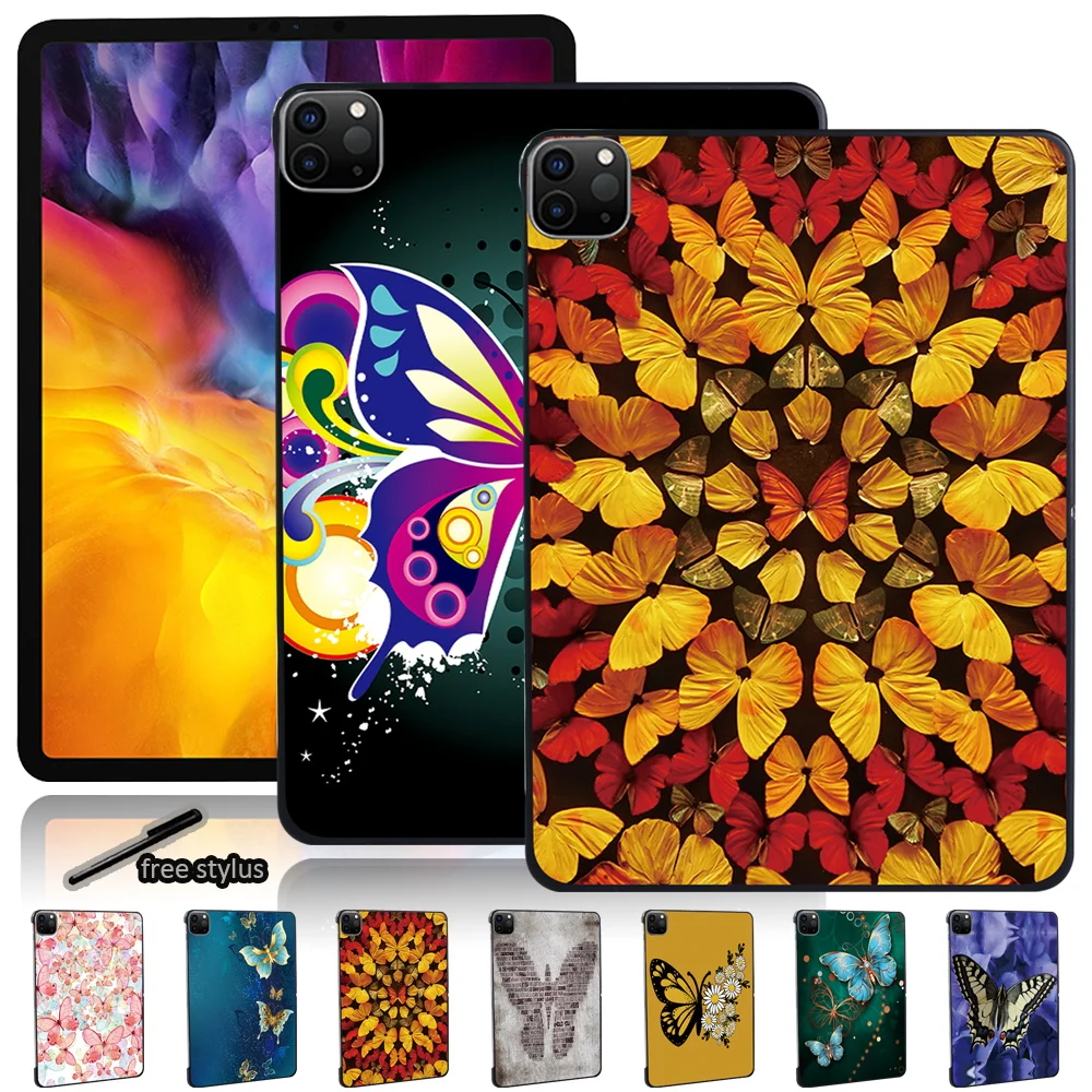 Back Case Fit Apple IPad Pro 11" (2018/2020)/iPad Pro 9.7"/iPad Pro 2nd Gen 10.5" Slim Tablet Case (Butterfly Pattern) + Pen
Back Case Fit Apple IPad Pro 11" (2018/2020)/iPad Pro 9.7"/iPad Pro 2nd Gen 10.5" Slim Tablet Case (Butterfly Pattern) + Pen