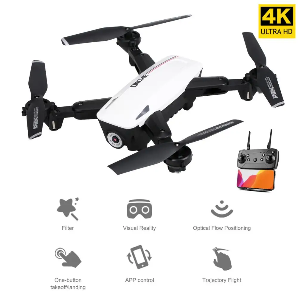 D58 RC Drone With 1080P 4K Camera HD 2.4G Wifi Radio Controlled Quadcopter Optical Flow Positioning Headless Mode RC Toys Gifts
D58 RC Drone With 1080P 4K Camera HD 2.4G Wifi Radio Controlled Quadcopter Optical Flow Positioning Headless Mode RC Toys Gifts