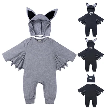 Boy Soft Autumn Costume Baby Clothes Set Long Sleeve Comfortable Cute Bat Jumpsuit Cotton Blend Halloween Outfit Romper Hat
Boy Soft Autumn Costume Baby Clothes Set Long Sleeve Comfortable Cute Bat Jumpsuit Cotton Blend Halloween Outfit Romper Hat