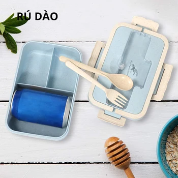 Bento Lunch Box For Kids & Adults With 3 Compartment Leakproof Lunch Containers With Spoon & Fork Microwave Dishwasher Safe ya07
Bento Lunch Box For Kids & Adults With 3 Compartment Leakproof Lunch Containers With Spoon & Fork Microwave Dishwasher Safe ya07