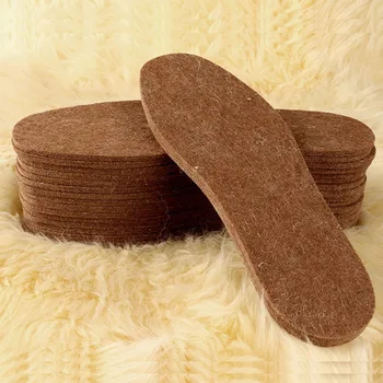 Unisex Cotton Pads Wool Felt Insole 1 Pair Winter Thick Soft Warm Plush Breathable Men And Women Sweat-Absorbant Insole Shoe Pad 
Unisex Cotton Pads Wool Felt Insole 1 Pair Winter Thick Soft Warm Plush Breathable Men And Women Sweat-Absorbant Insole Shoe Pad