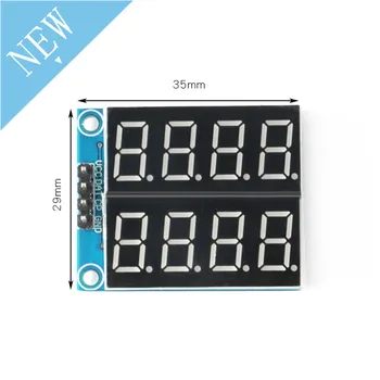 74HC164 0.36 Inch 8 Bits 8bit Digital Tube LED Display Module Red For Arduino 8 Segment 0.36" 5V 2 way Common Anode Driver Board
74HC164 0.36 Inch 8 Bits 8bit Digital Tube LED Display Module Red For Arduino 8 Segment 0.36" 5V 2 way Common Anode Driver Board