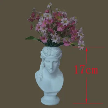 CREATIVE RESIN IMITATION PLASTER ARIADNE GREEK MYTHOLOGY PORTRAIT HEAD VASE FLOWER ARRANGEMENT ACCESSORIES HOME DECORATIONS 
CREATIVE RESIN IMITATION PLASTER ARIADNE GREEK MYTHOLOGY PORTRAIT HEAD VASE FLOWER ARRANGEMENT ACCESSORIES HOME DECORATIONS
