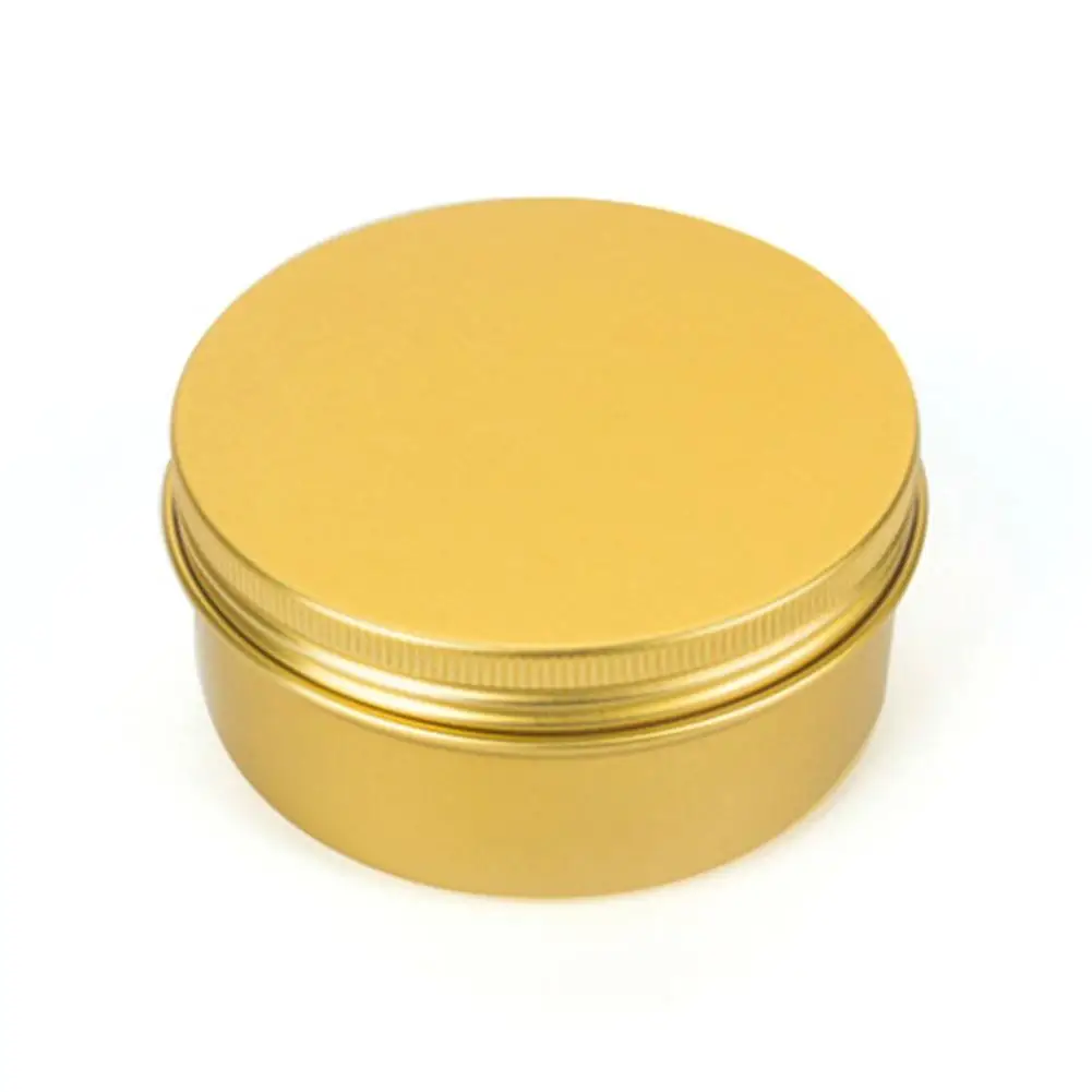 Golden Tin Box Aluminum Tin Jars Mini Metal Storage Makeup Organizer Containers Jars Balm Refillable Candle For Lip Boxes R9G2
Golden Tin Box Aluminum Tin Jars Mini Metal Storage Makeup Organizer Containers Jars Balm Refillable Candle For Lip Boxes R9G2