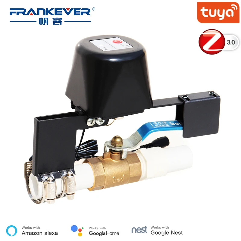 FrankEver Tuya Zigbee 3.0 Smart Gas Water Valve Controller Smart Home Automation Wireless Remote Control
FrankEver Tuya Zigbee 3.0 Smart Gas Water Valve Controller Smart Home Automation Wireless Remote Control
