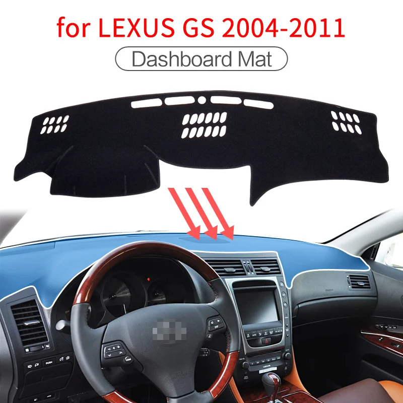 for Lexus GS GS300 GS430 GS450h GS350 GS460 2006~2011 Sport 300 430 Anti-Slip Mat Dashboard Cover Sunshade Dashmat Accessories
for Lexus GS GS300 GS430 GS450h GS350 GS460 2006~2011 Sport 300 430 Anti-Slip Mat Dashboard Cover Sunshade Dashmat Accessories