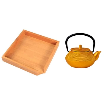1pcs Creative Rectangular Bamboo Tea Tray Friend Gift & 1pcs Cast Iron Teapot Teapot with Filter Flower Tea Teapot 300Ml
1pcs Creative Rectangular Bamboo Tea Tray Friend Gift & 1pcs Cast Iron Teapot Teapot with Filter Flower Tea Teapot 300Ml