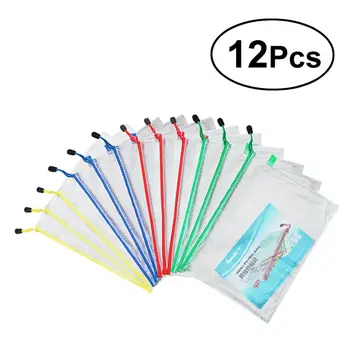 12PCS B5 Grid Pattern PVC Transparent Zipper Document Organizer Bag File Bag Red Blue Green Yellow for Office Daily School
12PCS B5 Grid Pattern PVC Transparent Zipper Document Organizer Bag File Bag Red Blue Green Yellow for Office Daily School