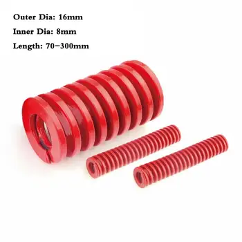 1Pcs Outer Diameter 16mm Red Medium Load Compression Spring Loading Die Mold Spring Inner Diameter 8mm Length 70-300mm
1Pcs Outer Diameter 16mm Red Medium Load Compression Spring Loading Die Mold Spring Inner Diameter 8mm Length 70-300mm