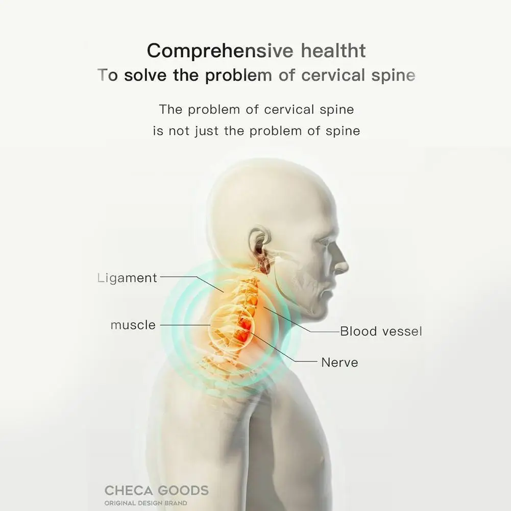 1PC Cervical Spine Alignment Pillow Neck And Head Back Headache Relief Tension Support Relaxer Traction Device Massage Q9I5
1PC Cervical Spine Alignment Pillow Neck And Head Back Headache Relief Tension Support Relaxer Traction Device Massage Q9I5