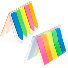 

Fluorescent transparent small stickers indicating label classification stickers index stickers student office stationery