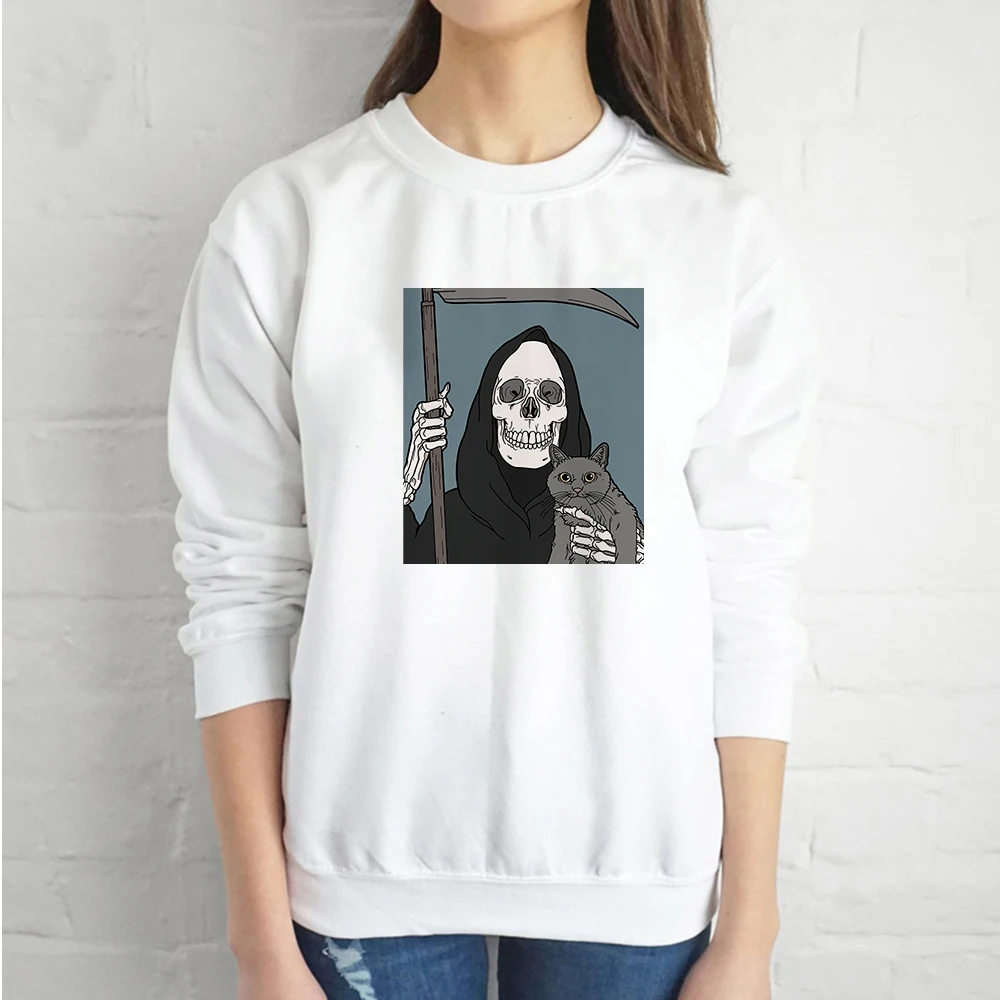 Multi-element Hoodies Cat Sweatshirt Crewneck Terror Tumblr Oversize Autumn Winter Tops Slim Harajuku Adventure Time Tracksuit
Multi-element Hoodies Cat Sweatshirt Crewneck Terror Tumblr Oversize Autumn Winter Tops Slim Harajuku Adventure Time Tracksuit