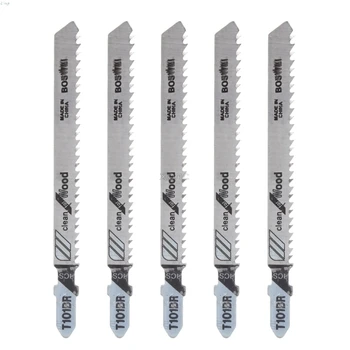 5Pcs/Set T101BR HCS 100mm Jigsaw Blades Clean for Wood Laminated Board Cutting A25 dropshipping L29K
5Pcs/Set T101BR HCS 100mm Jigsaw Blades Clean for Wood Laminated Board Cutting A25 dropshipping L29K