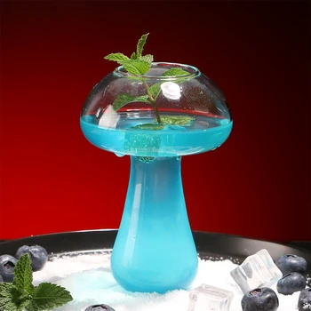 Mushroom Design 380ml Cocktail Glass , Novelty Drink Cup for KTV Bar Night Party H55A
Mushroom Design 380ml Cocktail Glass , Novelty Drink Cup for KTV Bar Night Party H55A