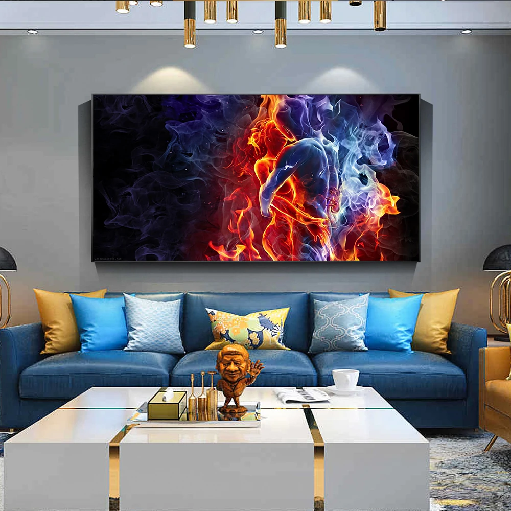 Modern Abstract Figure Ice and fire Lover Hug Decorative Painting Pictures Printed On Canvas Wall Art Decoration Canvas Prints
Modern Abstract Figure Ice and fire Lover Hug Decorative Painting Pictures Printed On Canvas Wall Art Decoration Canvas Prints