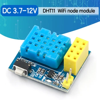 ESP8266 ESP-01 ESP-01S DHT11 Temperature Humidity Sensor Module esp8266 Wifi NodeMCU Smart Home IOT DIY Kit (without ESP module)
ESP8266 ESP-01 ESP-01S DHT11 Temperature Humidity Sensor Module esp8266 Wifi NodeMCU Smart Home IOT DIY Kit (without ESP module)