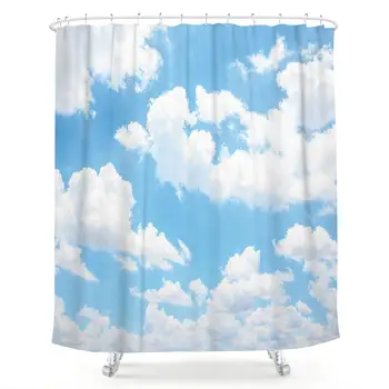 Blue Sky White Cloud Shower Curtain Natural Landscape Scenery Waterproof Fabric 72x72 Inch Polyester Bathroom Bathtub Decoration
Blue Sky White Cloud Shower Curtain Natural Landscape Scenery Waterproof Fabric 72x72 Inch Polyester Bathroom Bathtub Decoration