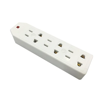 CN Socket 250V 6A wireless row plug 6 - position two - hole ground mop terminal board Can wiring power strip no line socket
CN Socket 250V 6A wireless row plug 6 - position two - hole ground mop terminal board Can wiring power strip no line socket
